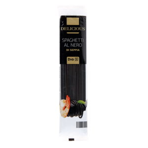 DIA DELICIOUS espaguetis negros con tinta de sepia paquete 250 gr