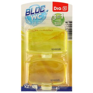 DIA block wc líquido aroma limón recambio 2 uds