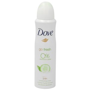 DOVE desodorante go fresh cucumber & green tea scent spray 150 ml