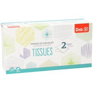 DIA tissues 2 capas caja 150 uds