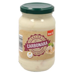DIA salsa carbonara frasco 260 gr