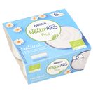 NESTLE Naturnes yogur natural bio pack 4 unidades 90 gr