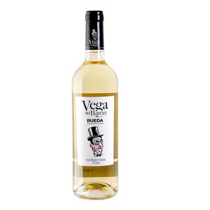 VEGA DEL BARÓN vino blanco verdejo viura DO Rueda botella 75 cl