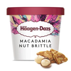HAAGEN DAZS helado vainilla macadamia con caramelo tarrina 81 gr