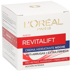 L'OREAL Revitalift crema de noche antiarrugas + firmeza tarro 50 ml