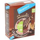 BICENTURY Sarialis barritas de cereales chocolate negro SIN GLUTEN caja 6 uds
