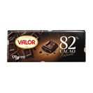 VALOR chocolate negro intenso 82% tableta 170 gr 