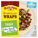 OLD EL PASO tortillas wraps bolsa 6 unidades 350 gr 