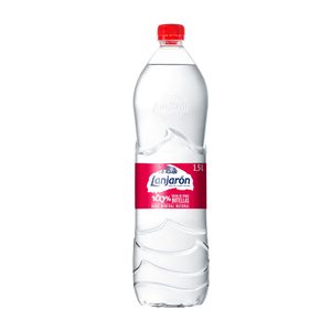 LANJARON agua mineral natural botella 1.5 lt