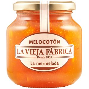LA VIEJA FABRICA mermelada de melocoton frasco 350 gr