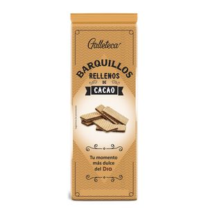 DIA GALLETECA barquillo relleno de cacao paquete 240 gr 