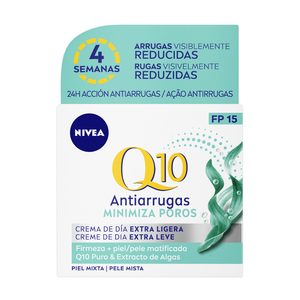 NIVEA Q10 Plus crema de día humectante antiarrugas light spf 15 tarro 50 ml