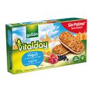 GULLON Vitalday galleta sandwich avena con yogur y frutos rojos caja 220gr 
