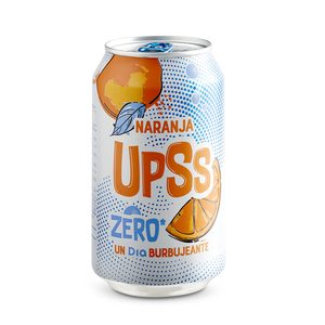 DIA UPSS refresco de naranja zero lata 33 cl