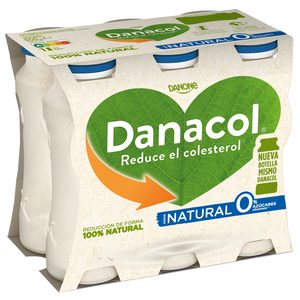 DANONE DANACOL yogur líquido natural pack 6 unidades 100 g