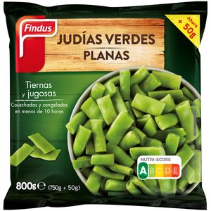 FINDUS judías verdes planas bolsa 800 gr