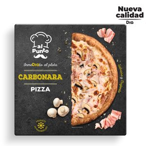 DIA AL PUNTO pizza carbonara envase 465 gr