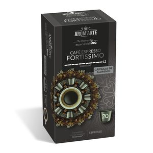 DIA AROM'ARTE café espresso fortíssimo caja 20 cápsulas