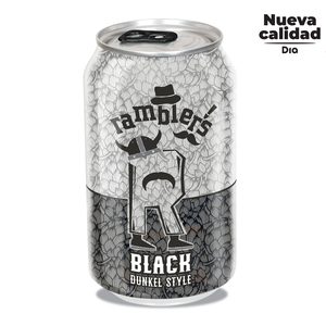 DIA RAMBLERS cerveza especial negra lata 33 cl