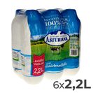 ASTURIANA leche semidesnatada botella 2.2 lt PACK 6