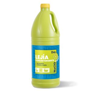 DIA lejía con detergente limón botella 2 lt